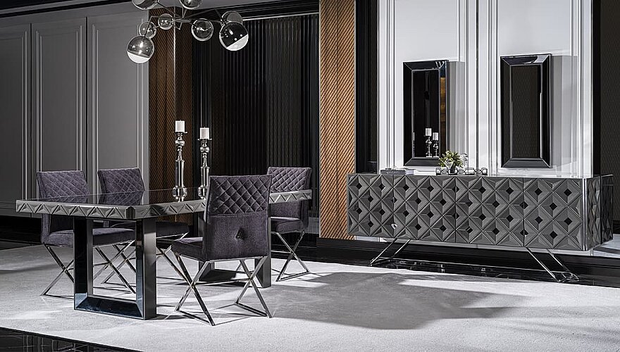 Linora Desenli Yemek Odası - 3
