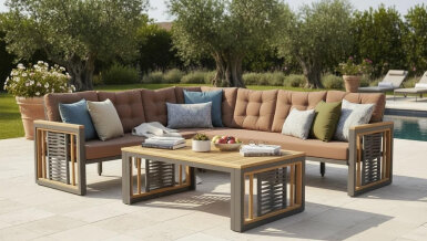 Liva Ahşap Bahçe Köşe Takımı - 1179