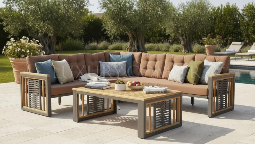 Liva Ahşap Bahçe Köşe Takımı - 1179