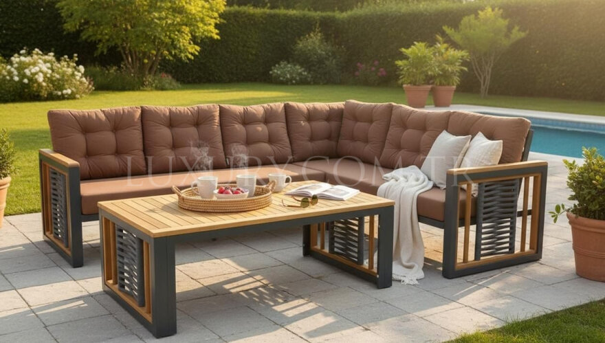 Liva Ahşap Bahçe Köşe Takımı - 2