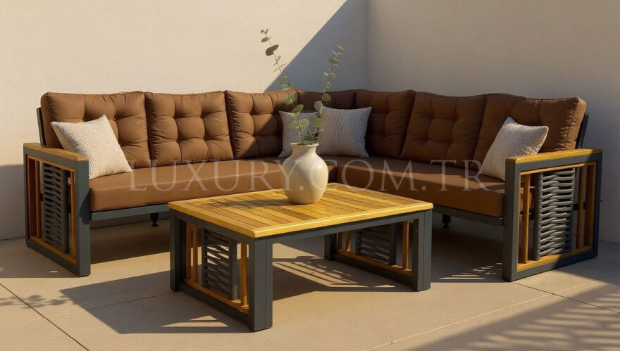 Liva Ahşap Bahçe Köşe Takımı - 3