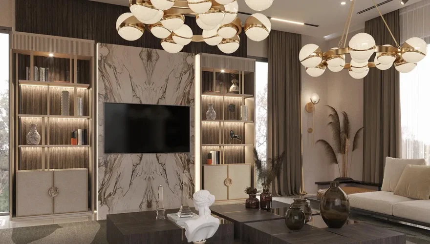 Loft Wooden TV Unit - 1