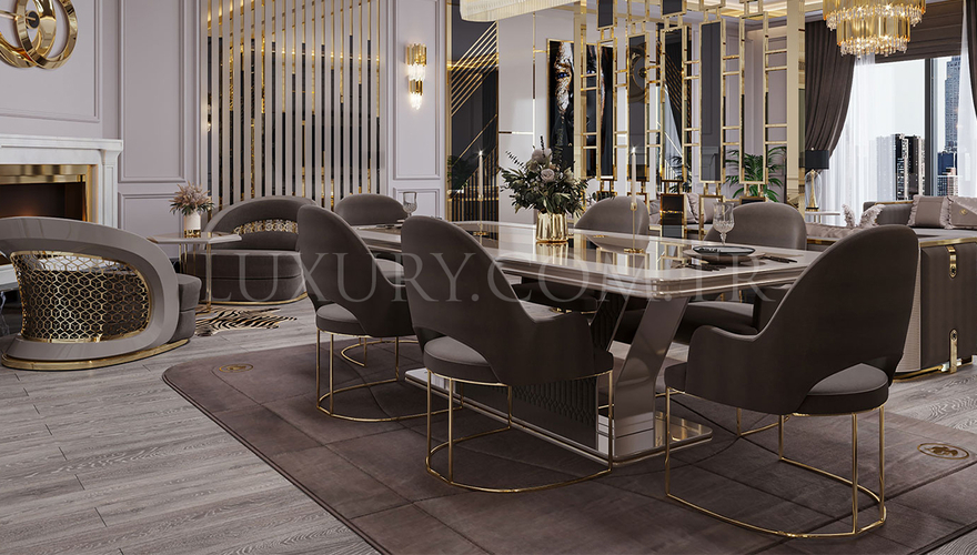 Loftusa Metal Dining Room - 31