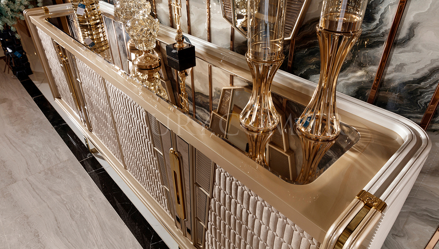 Loftusa Metal Table à Manger Marron - 17