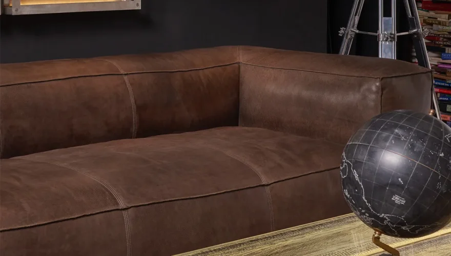 London Modern Deri Chester Koltuk - 2