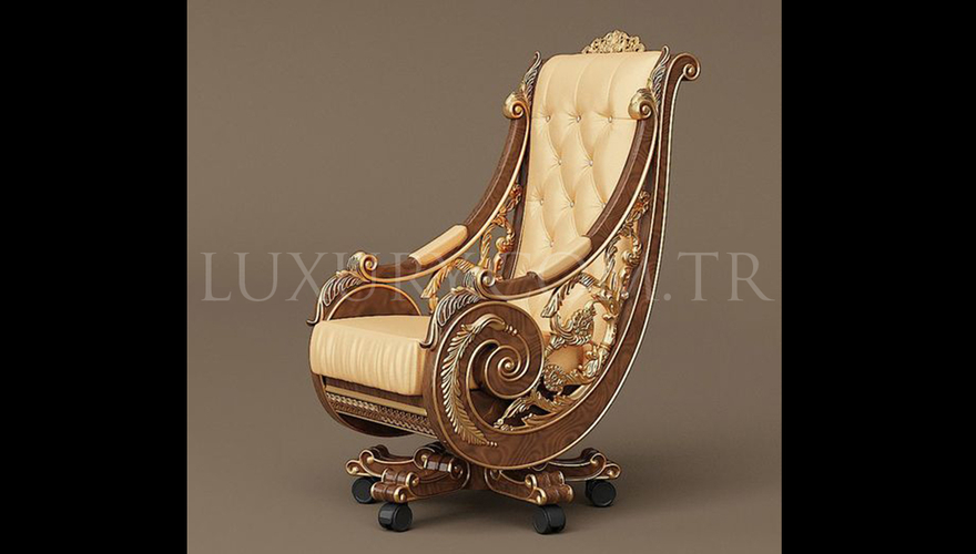 Lorasa Classic Bronz Makam Koltuğu - 1050