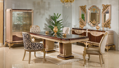 Lotus Modern Dining Room - 729