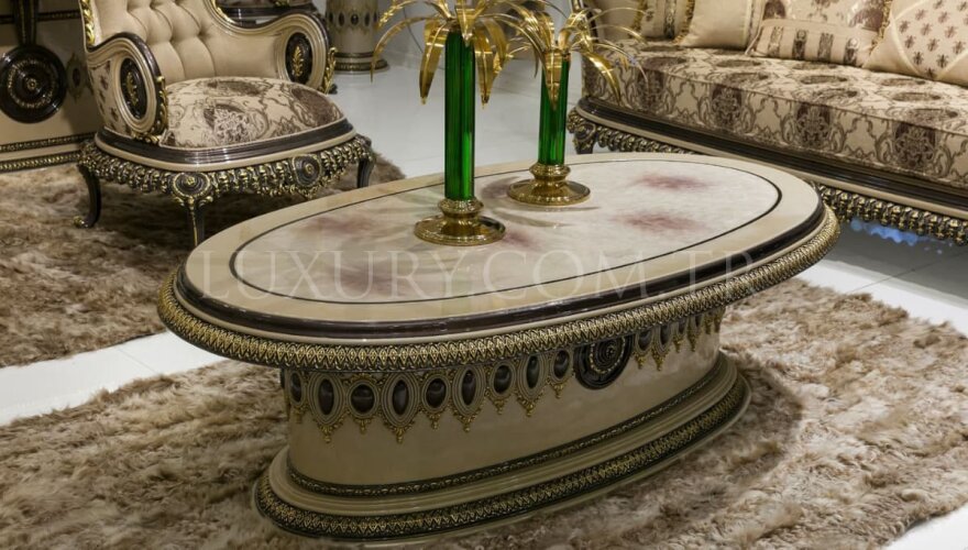 Estellia Royal Desenli Klasik Koltuk Takımı - 2