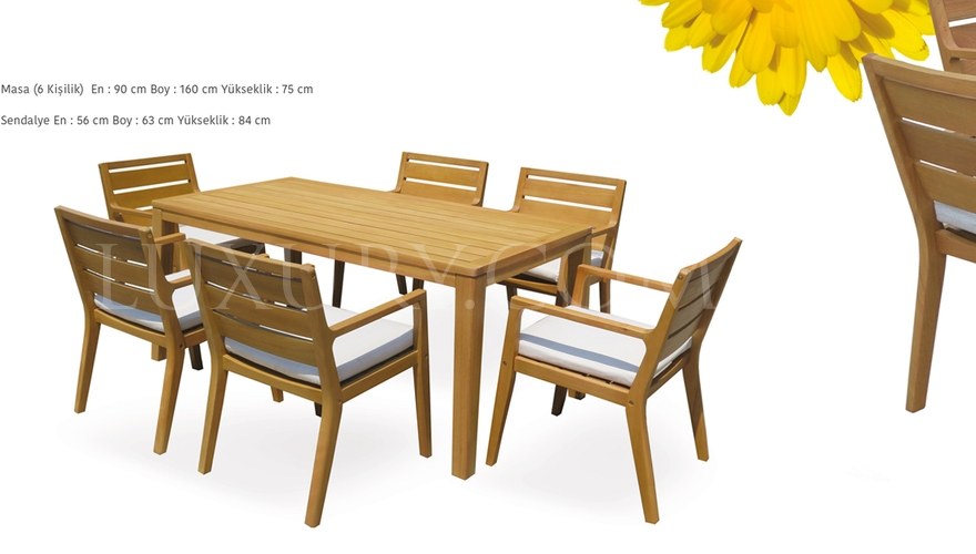 Louie Garden Table Set - 1064