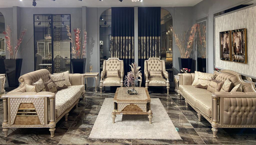 Lucas Cream Living Room - 1093