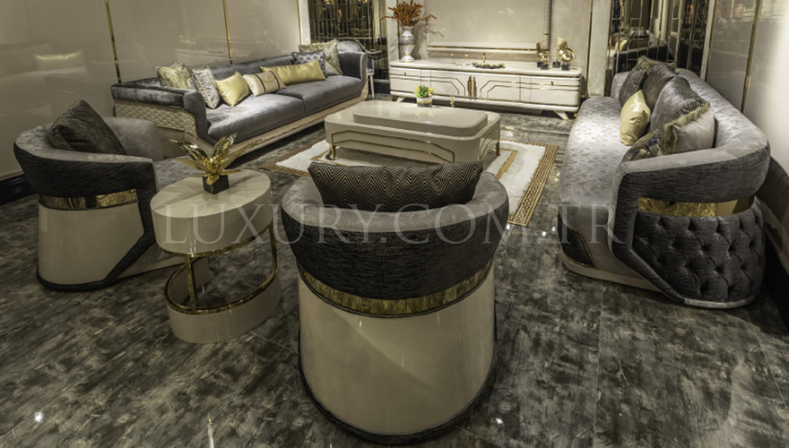 Lugano Ensemble de canapé de luxe - 1080