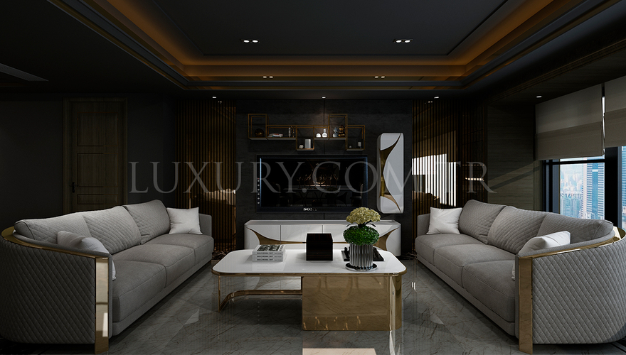 Luitton Luxury Koltuk Takımı - 19