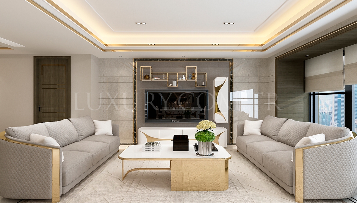 Luitton Luxury Koltuk Takımı
