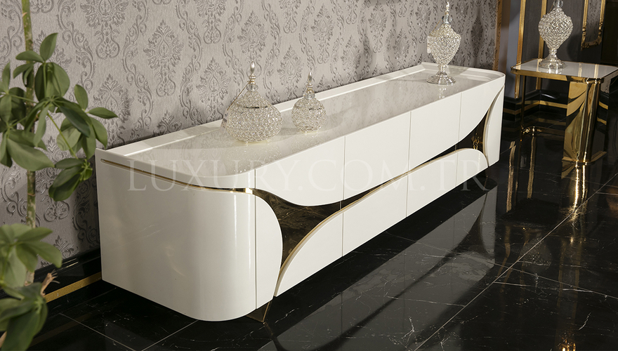 Luitton Luxury TV Unit - 8