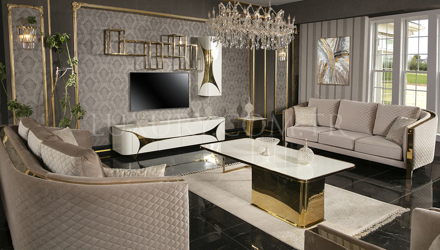 Luitton Luxury TV Unit - 1