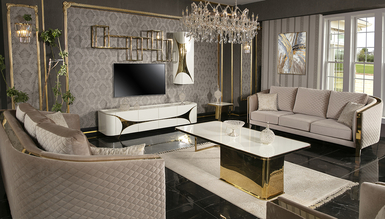 Luitton Luxury TV Ünitesi