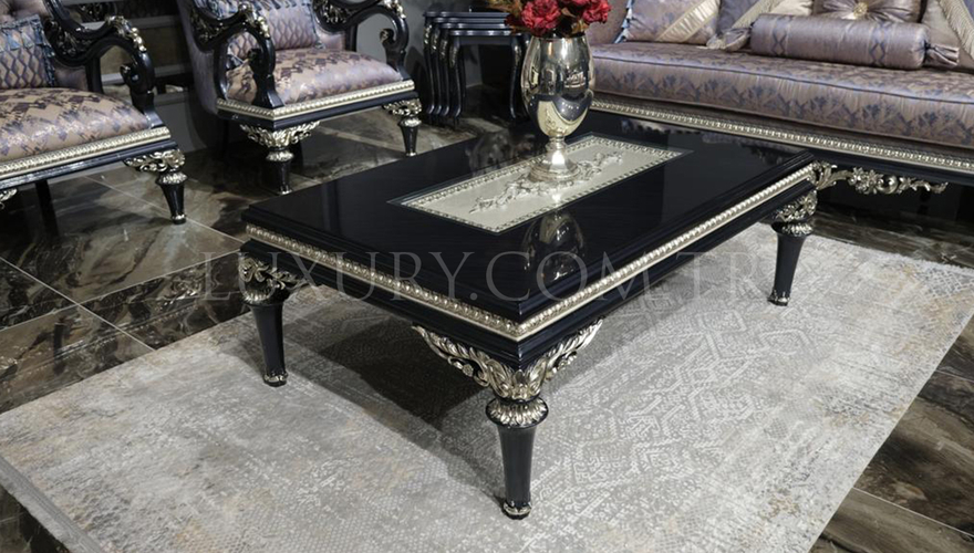 Lüks Akranes Ensemble de canapé classique - 14