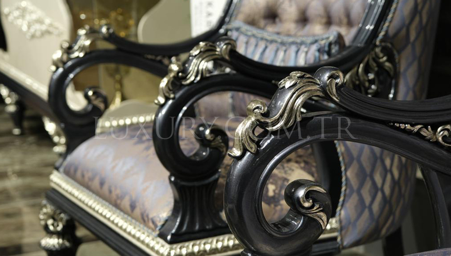 Lüks Akranes Ensemble de canapé classique - 15