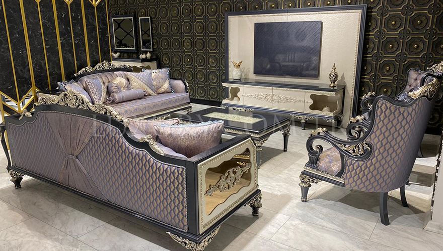 Lüks Akranes Ensemble de canapé classique - 26