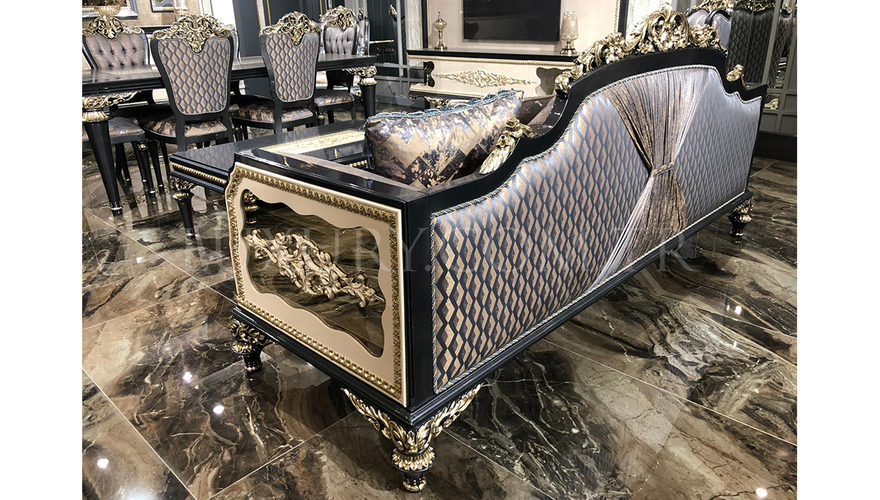 Lüks Akranes Ensemble de canapé classique - 30