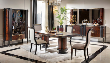 Lüks Aldera Neo Klasik Yemek Odası - 1128