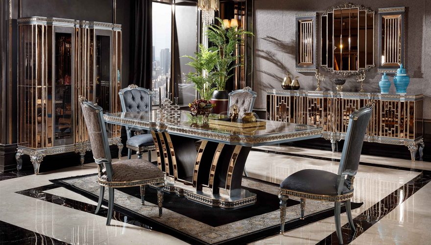 Lüks Almatis Klasik Yemek Odası - 1128