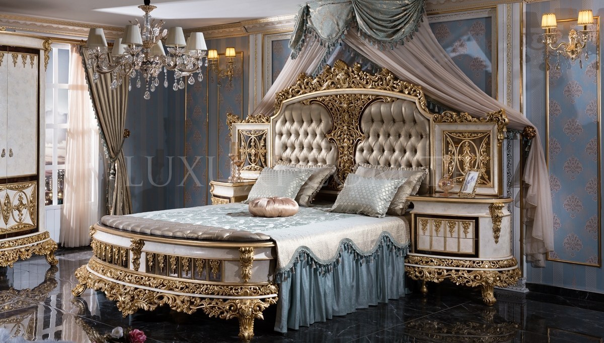 Lüks Altay Klasik Yatak Odası - 5