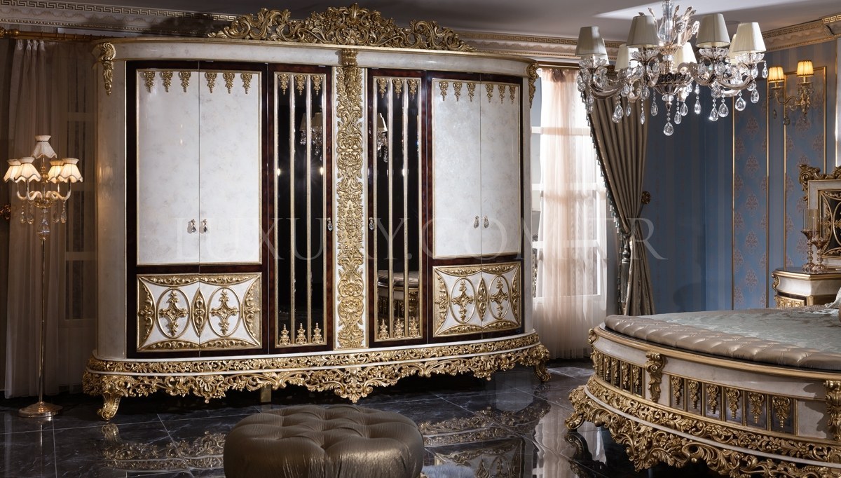 Lüks Altay Klasik Yatak Odası - 4