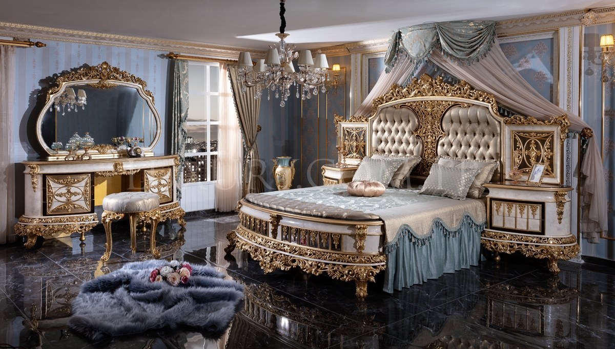 Lüks Altay Klasik Yatak Odası - 2