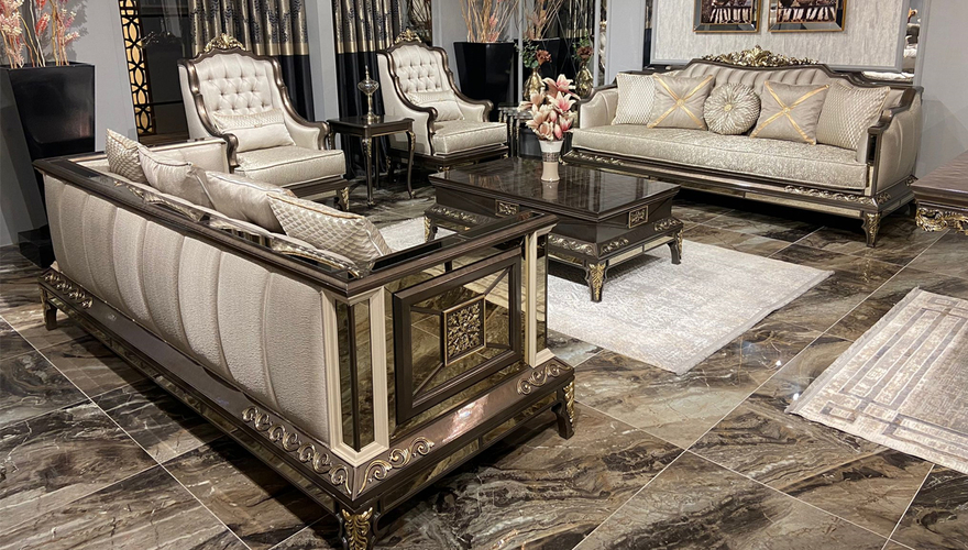 Lüks April Классическая Комплект Дивана - 1093