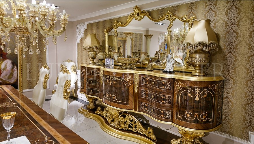 Lüks Harezm Klasik Yemek Odası - 2