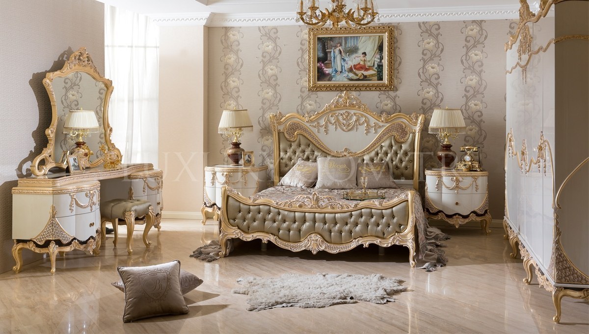 Lüks Astana Klasik Yatak Odası