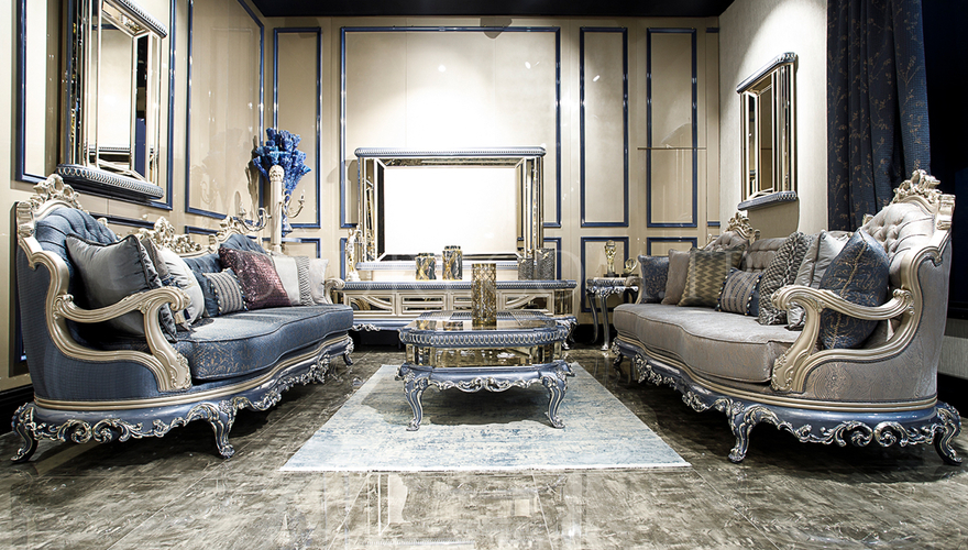 Lüks Austin Klasik Koltuk Takımı - 1