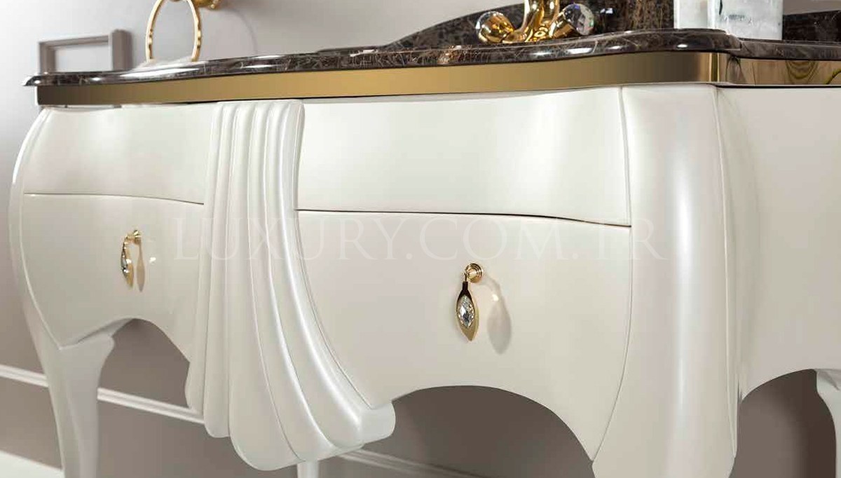 Lüks Balnora Klasik Мебель для ванной комнаты Takımı - 6