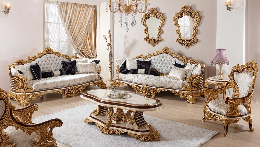 Bergüzar Classic Living Room - 714