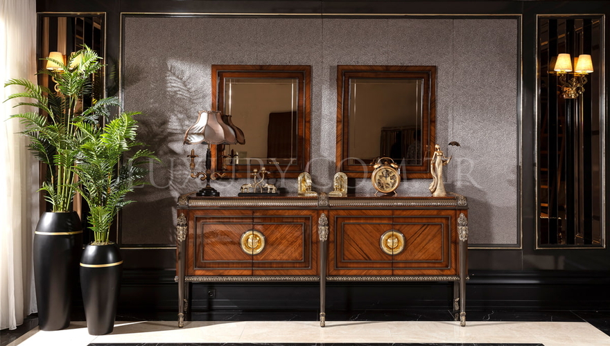 Lüks Bermuda Ceviz Modern Yemek Odası - 12