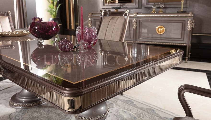 Lüks Bermuda Lake Modern Yemek Odası - 4