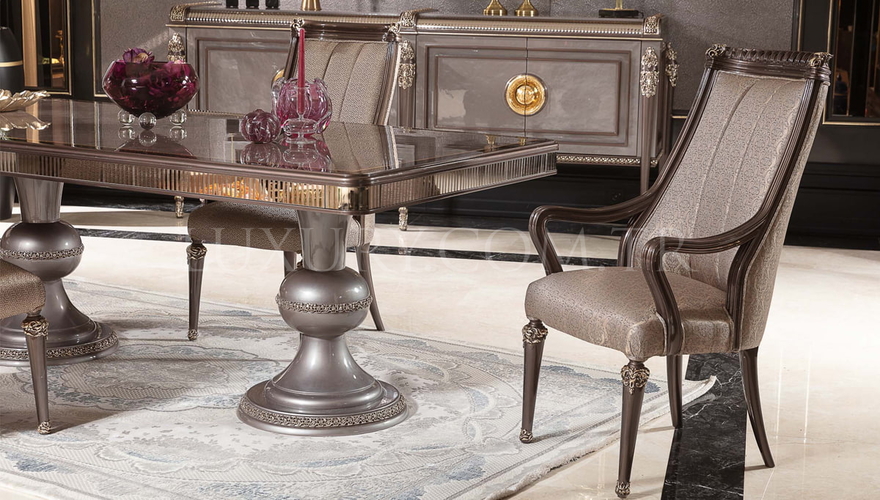 Lüks Bermuda Lake Modern Yemek Odası - 5