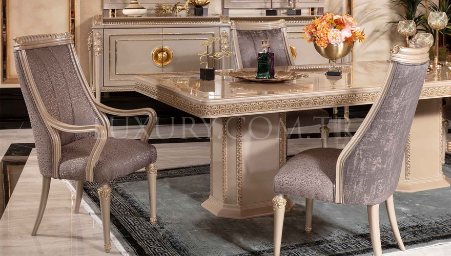 Lüks Bermuda Modern Yemek Odası - 4