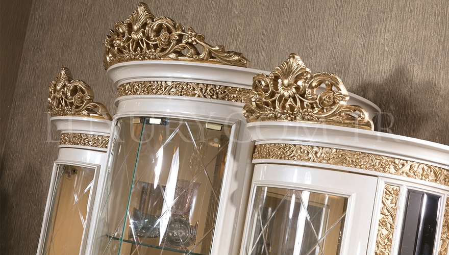 Lüks Beyrut Klasik Beyaz Роскошная столовая - 16