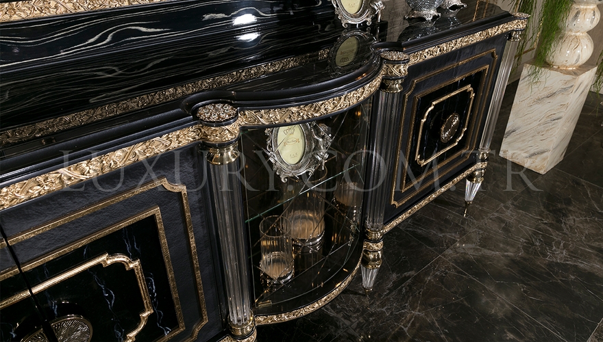 Lüks Beyrut Klasik Yemek Odası - 15