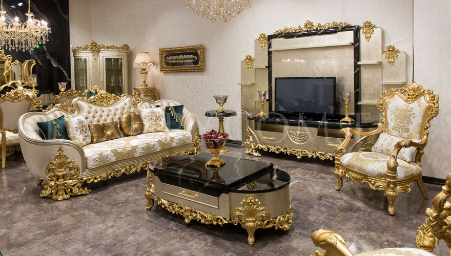 Lüks Boston Ensemble de canapé classique - 1080