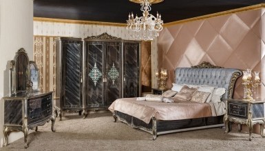Lüks Buena Klasik Yatak Odası - Thumbnail