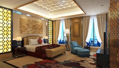 Lüks Bukama Otel Odası - 