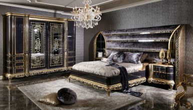Lüks Bulgarya Klasik Yatak Odası - Thumbnail