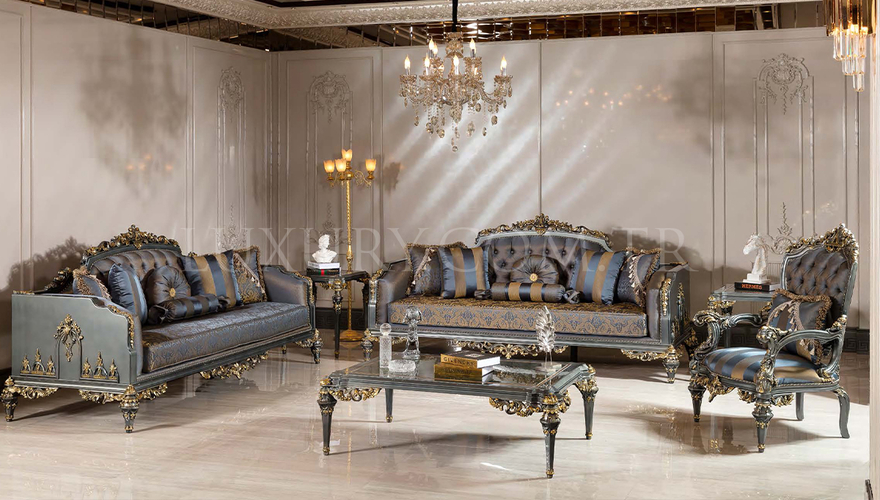 Lüks Butan Ensemble de canapé classique - 1121