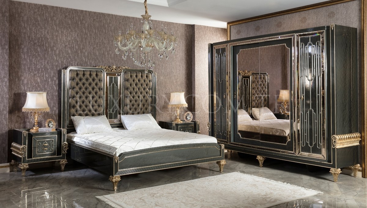 Lüks Calenas Art Deco Yatak Odası - 2