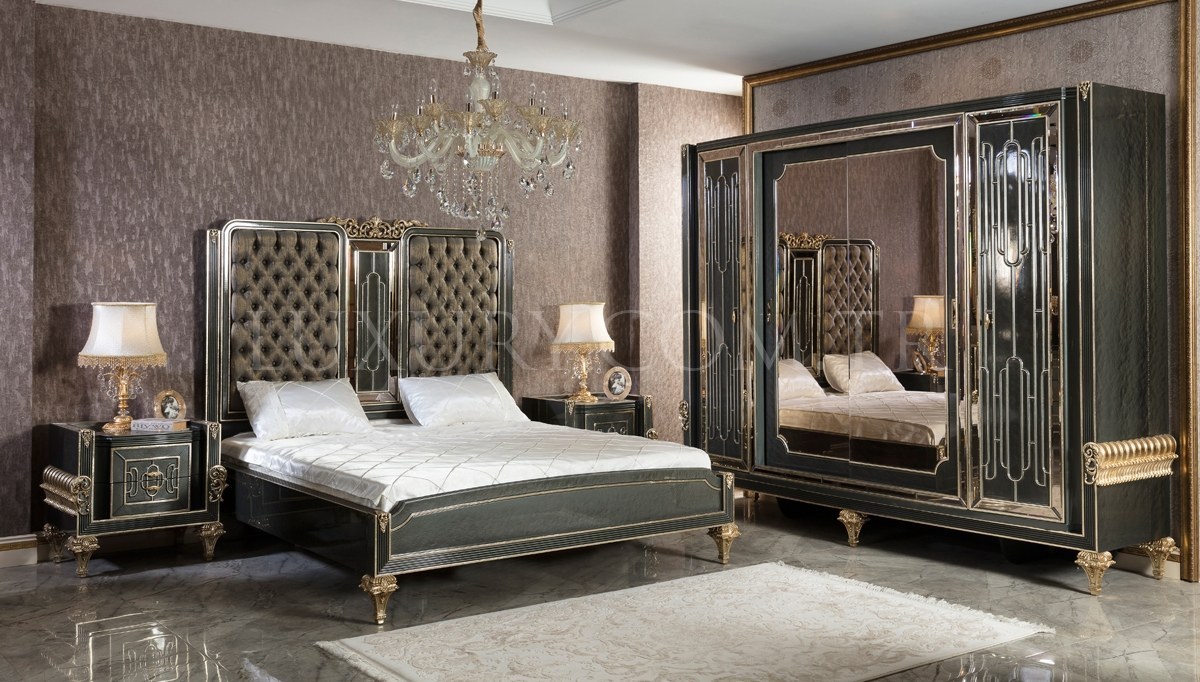 Lüks Calenas Art Deco Yatak Odası