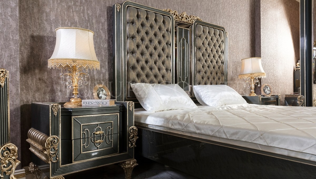 Lüks Calenas Art Deco Yatak Odası - 5