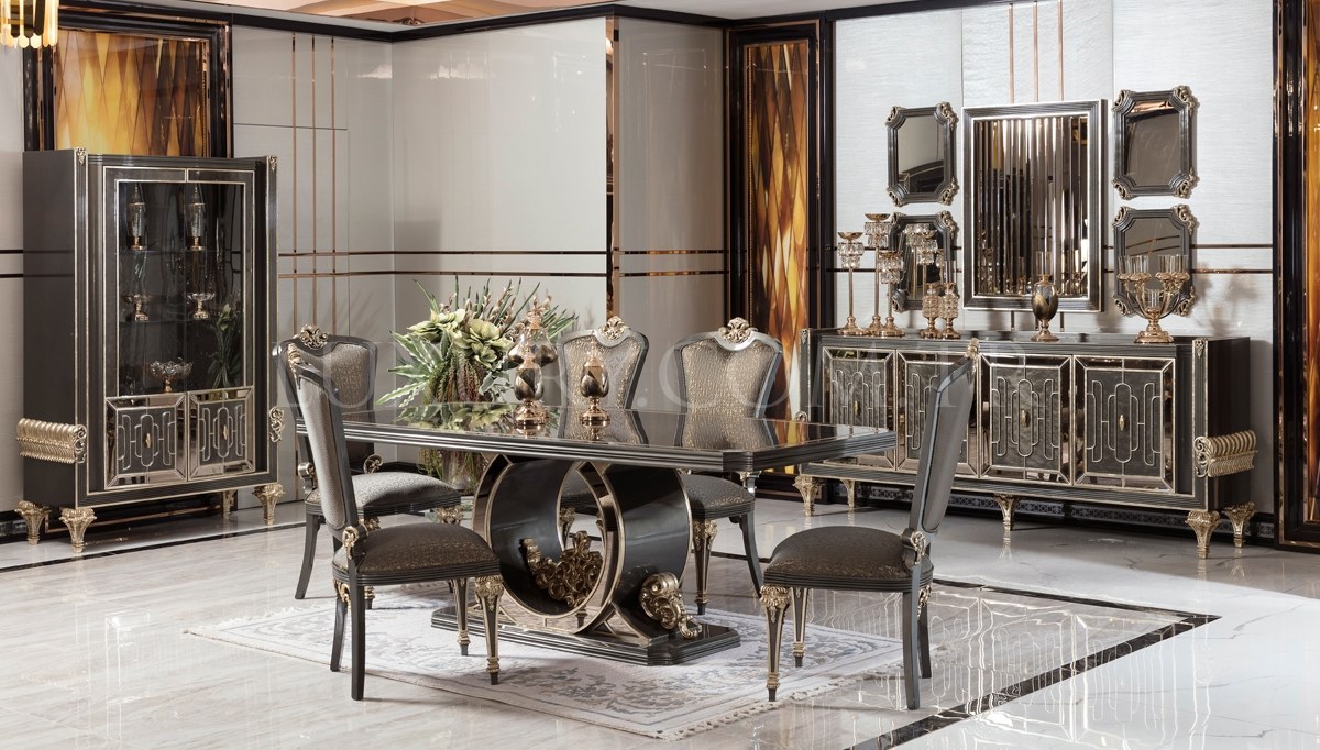 525 - Lüks Calenas Art Deco Yemek Odası